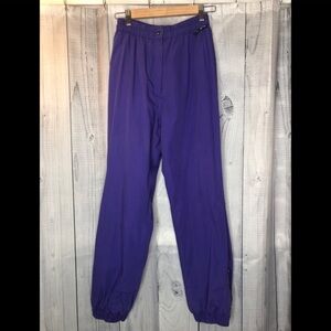 Obermeyer Ski Snow Pants “January “ Style Purple Ladies Size 10 Vintage
